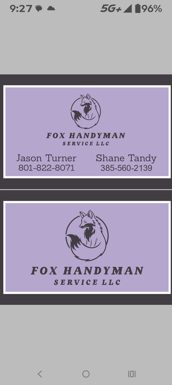 FOX HANDYMAN SERVICE LLC logo